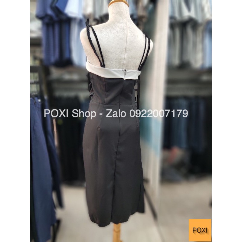 [ẢNH THẬT] Đầm Cúp Ngực Thắt Nơ Vai HIHOL | BigBuy360 - bigbuy360.vn