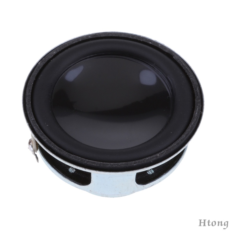  New 40mm 5W Magnetic Speaker Stereo Sound PU Black Replacement