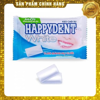 Kẹo Cao Su Trắng Răng Happydent White