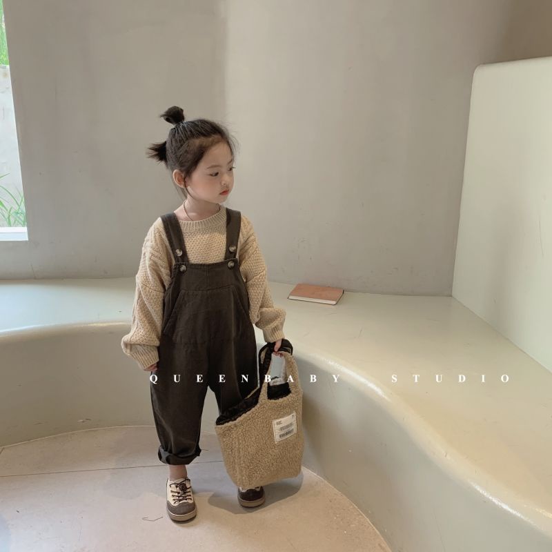 Hàng Mới Về Bộ Áo Liền Quần Dài Phong Cách Hàn Nhật Mới Cho Bé