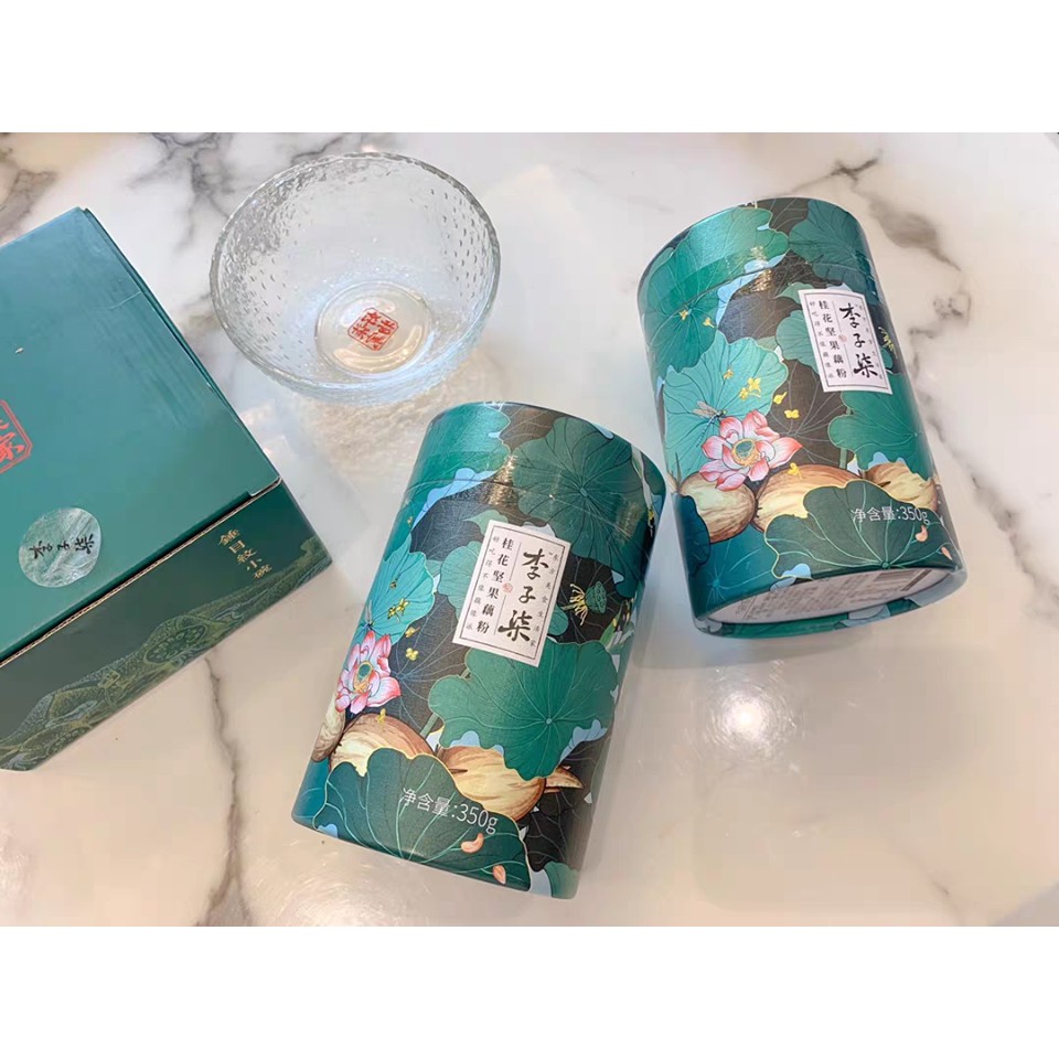 Chè củ sen hạnh nhân Lý Tử Thất hộp full 350gr