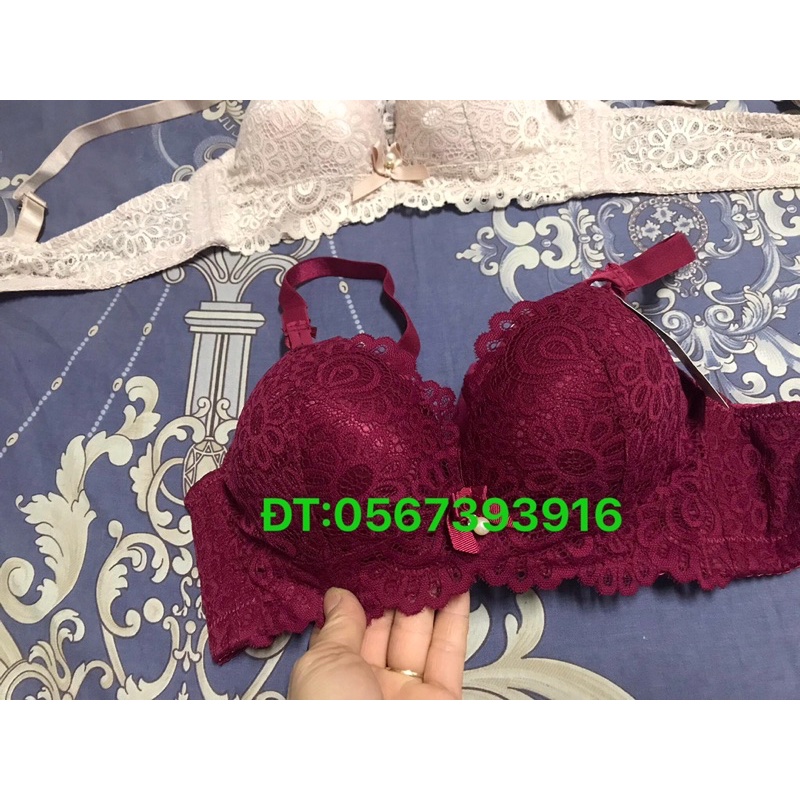 [X5] Áo Lót,Áo Ngực Thái Tiểu Thư SisterHood Độn Dày 4CM - Không Gọng siêu đẩy cao cấp