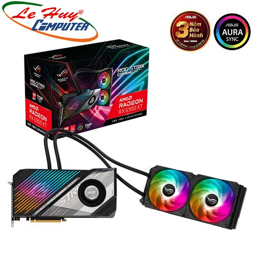 Card màn hình - VGA ASUS ROG Strix LC Radeon RX 6900 XT TOP Edition 16G GAMING (ROG-STRIX-LC-RX6900XT-T16G-GAMING)