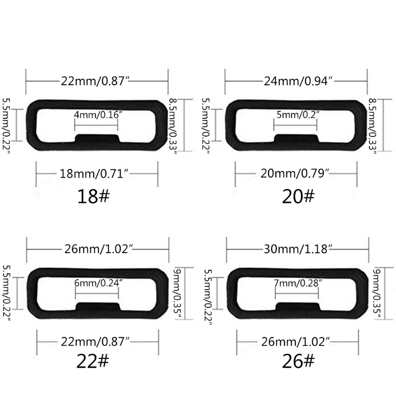 Vòng Khóa Cố Định Cho Đồng Hồ Thông Minh Garmin-Venu 2S GarminActive S Vivoactive 4s