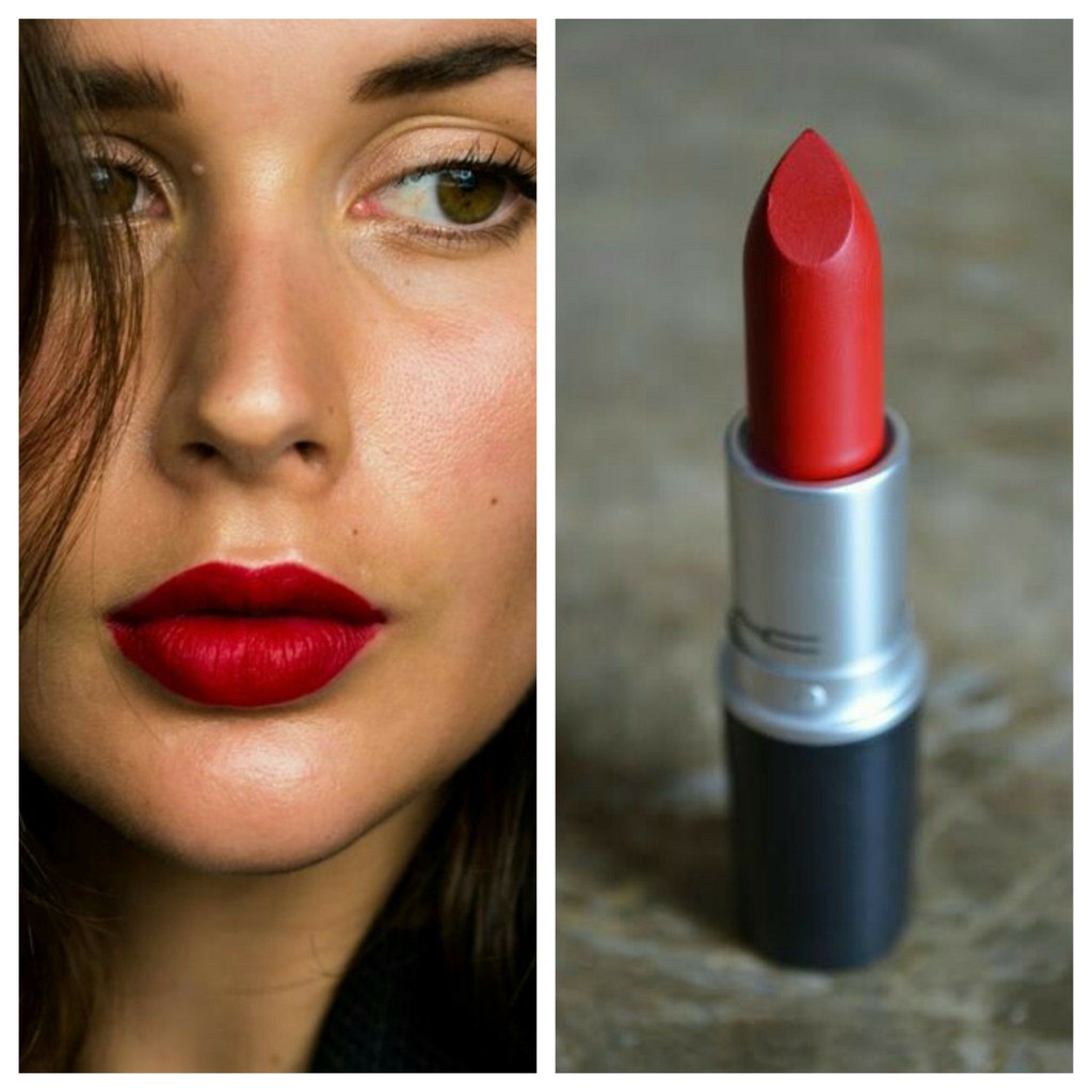 MAC - Son lì Mac Matte Lipstick 3g màu Russian Red 612