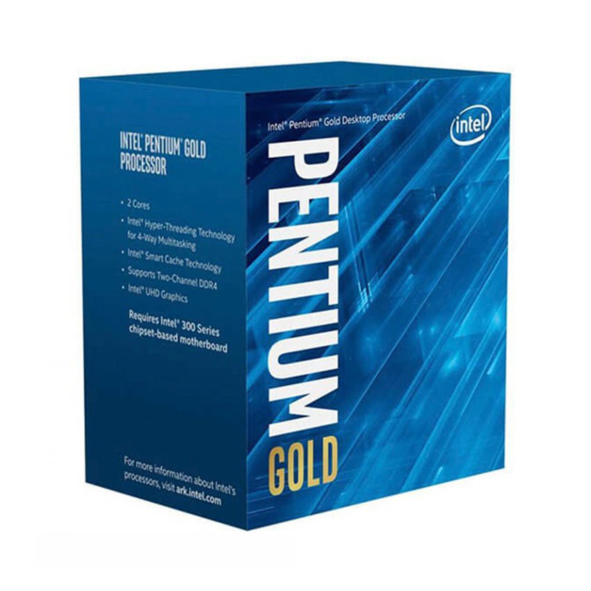 CPU Intel Pentium Gold G5400 (3.7GHz, 2 nhân 4 luồng, 4MB Cache, 58W) - NEW 100%