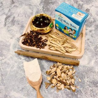 Cốt thảo dược trị hôi miệng - vàng răng