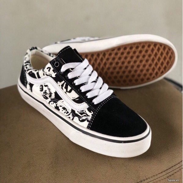 Giày VANS Old Skool skulls đầu lâu , Giày thể thao Vans bản đẹp nam nữ mới 2022 full box bill