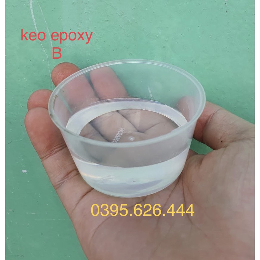 Keo epoxy resin trong suốt không màu (1kg)