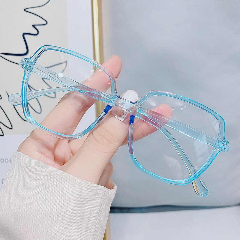 Mắt kính cận gọng to đen thời trang cho nam nữ/kính cận có độ 0.5~6.0