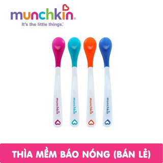 Thìa ăn dặm báo nóng Munchkin tách set