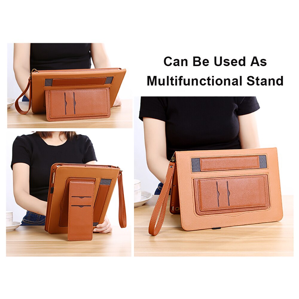 Ốp Máy Tính Bảng Da PU Có Ngăn Đựng Thẻ Cho IPad Pro 11 2021 2020 2018 10.9 Air 5 4 3 2 1 2022 9.7 10.2 9th 8th 7th Mini 6 2021 5 3 2 1