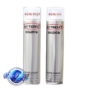 [600ml CHÍNH HÃNG] Gôm Xịt Tóc Butterfly Shadow 600ml
