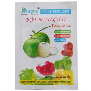 BỘT RAU CÂU DẺO DRAGON GÓI 10gr