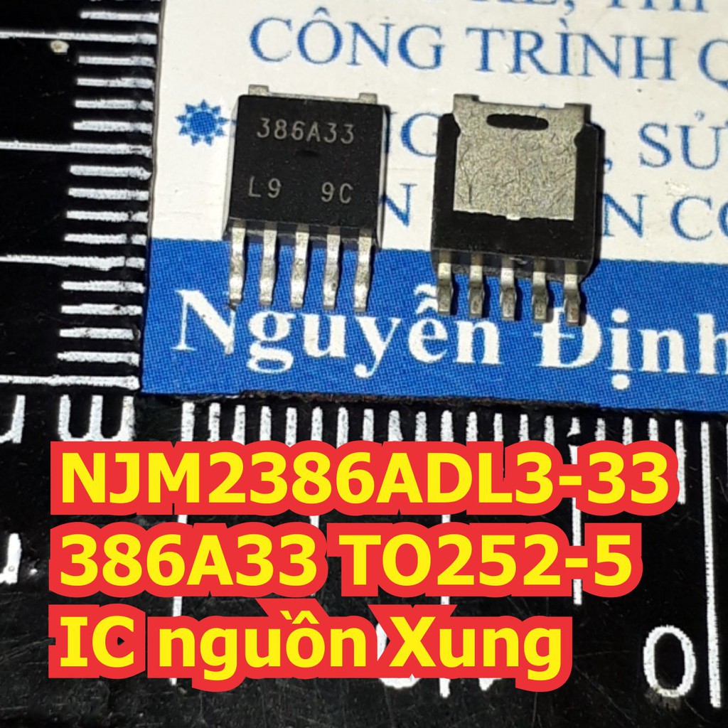 NJM2386ADL3-33 386A33 TO252-5 IC nguồn Xung kde7388