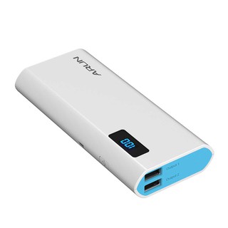 Pin Dự Phòng Arun 10000Mah Màn Hình Led - Bh 1 Năm | Arun Y50 10000Mah - Hoàng Yến Computer