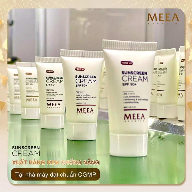 Chống nắng cao cấp MEEA OGARNIC đẩy lùi nám bảo vệ da phiên bản mini