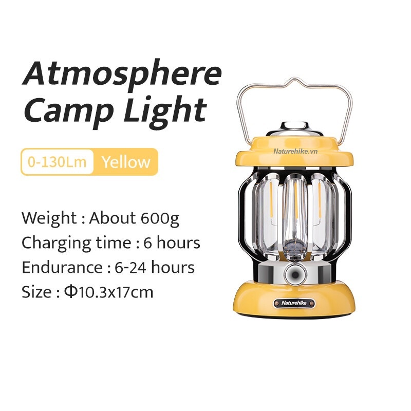 Đèn treo lều cao cấp Naturehike NH21ZM008 A397