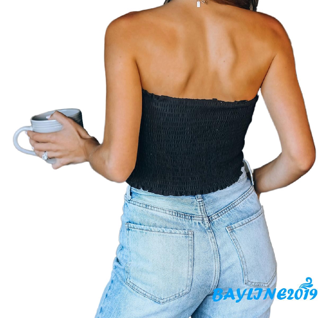 Áo Cúp Ngực Không Tay Thời Trang Dành Cho Nữ