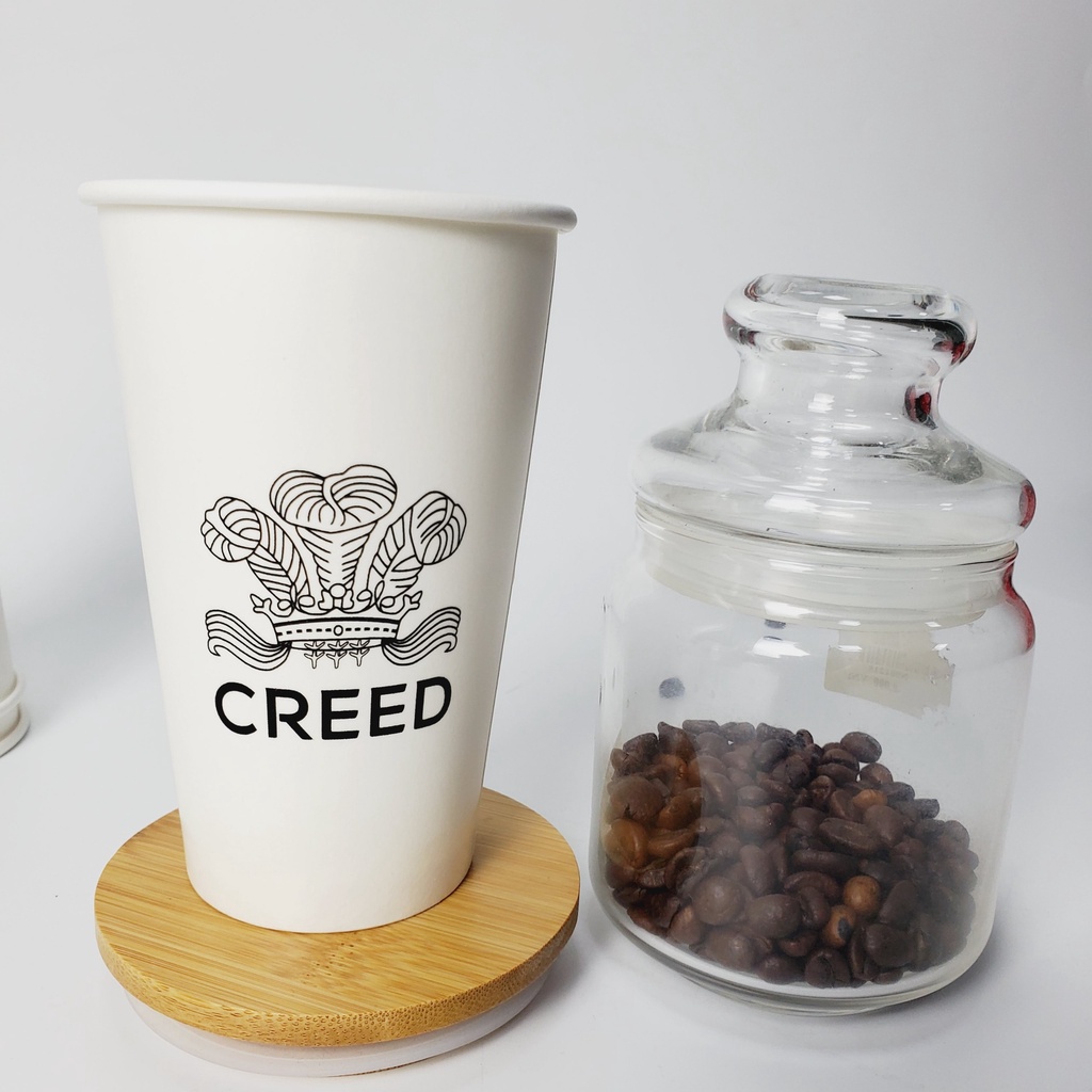 Set 50 cốc giấy 480ml CREED size 16oz siêu đẹp