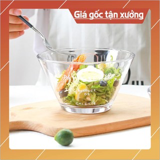 Bát thủy tinh trộn salad