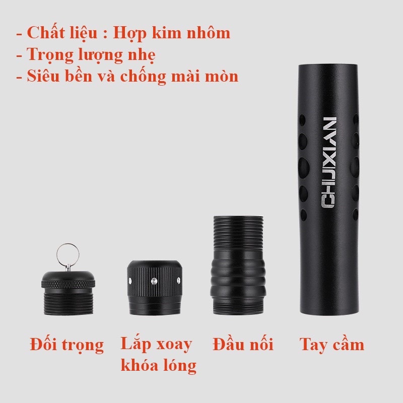 Hạ lóng cần tay CHIXUAN chất liệu hợp kim chống gỉ hàng hot