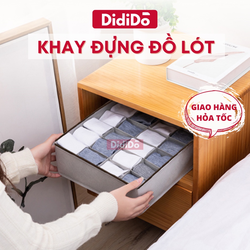 KHAY ĐỰNG ĐỒ LÓT CHIA Ô