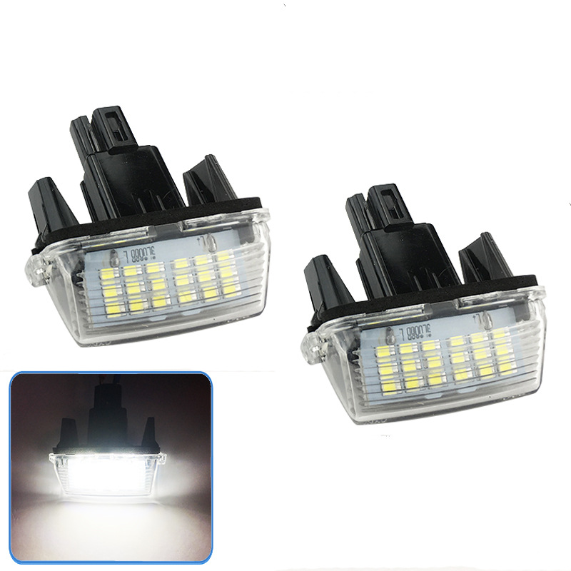 Đèn Led Chiếu Sáng Biển Số Xe Cho Toyota Camry / Yaris / Vios / Camry Vistas