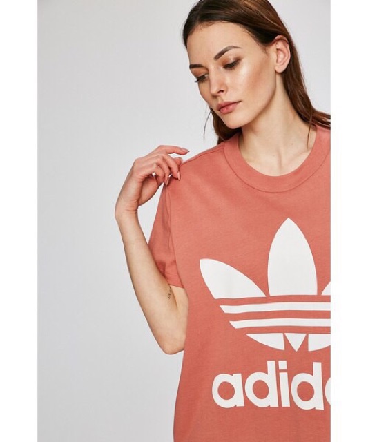 Áo thun adidas hồng live