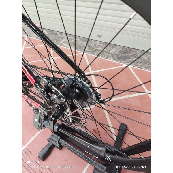 Xe Đạp Thể Thao Trinx Tempo 1.1 - Khung Nhôm, Groupset Shimano, Mayer Nhôm Bạc Đạn