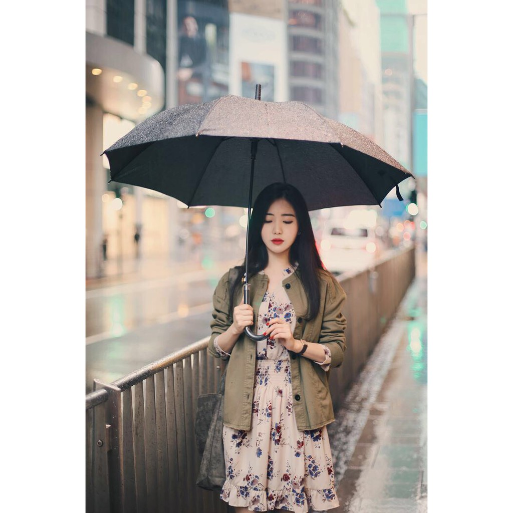 Váy vintage nữ tay dài dáng ngắn hoa nhí, Đầm hoa nhí ulzzang chất voan Hàn Quốc - Roxie | BigBuy360 - bigbuy360.vn