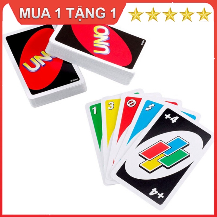 Bộ bài UNÔ bản dày 108 lá Tặng bộ bài Kimetsu noyaiba - bài tây anime