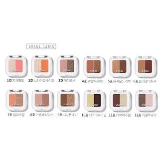 Phấn mắt 2 màu  Mineral Mono Shadow (Dual) A'PIEU