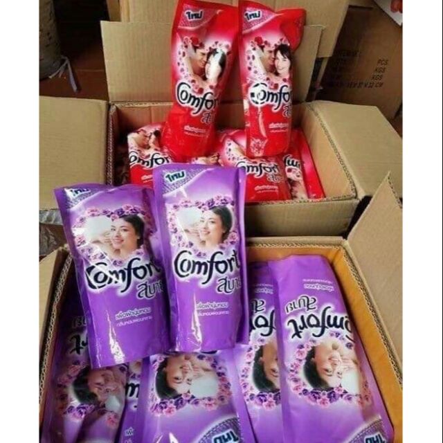 Comfor thái lan 1 bịch 3 túi (1 túi 580 ml )