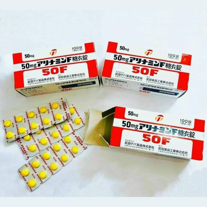 (Date 2027) Viên uống hỗ trợ tăng cường sức khỏe, tinh chất tỏi viên Alinamin F50 - hộp 100 viên Nội địa Nhật