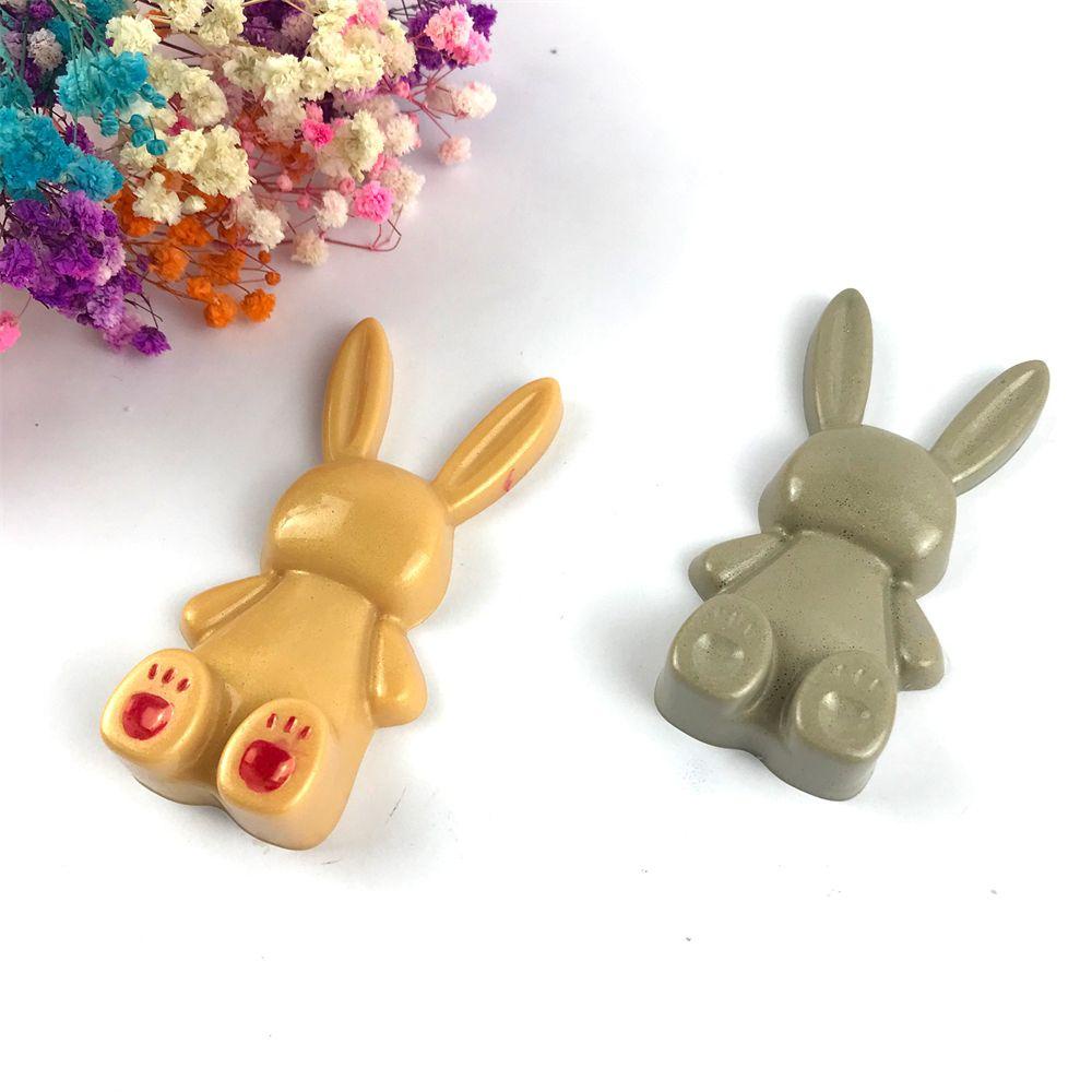 Khuôn Silicon Làm Giá Đỡ Resin Hình Thỏ Phục Sinh Nhiều Màu Sắc Trang Trí Nhà Cửa/ Lễ Phục Sinh
