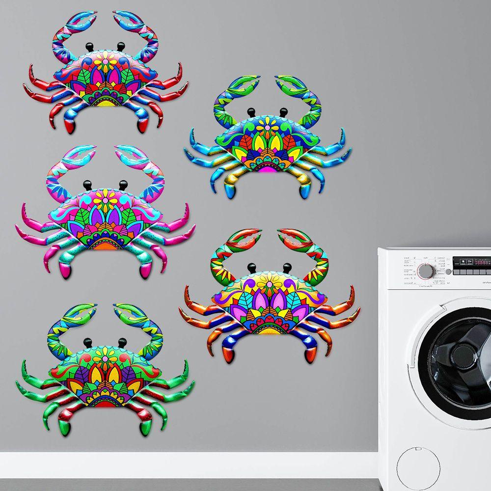 SUSANS Tượng Cua Bằng Kim Loại Dùng Trang Trí Sân Vườn