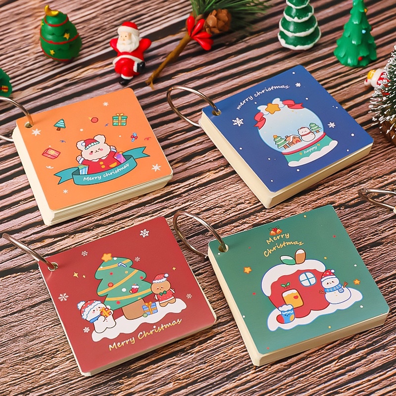 Flash card - thẻ học từ vựng mẫu noel giáng sinh