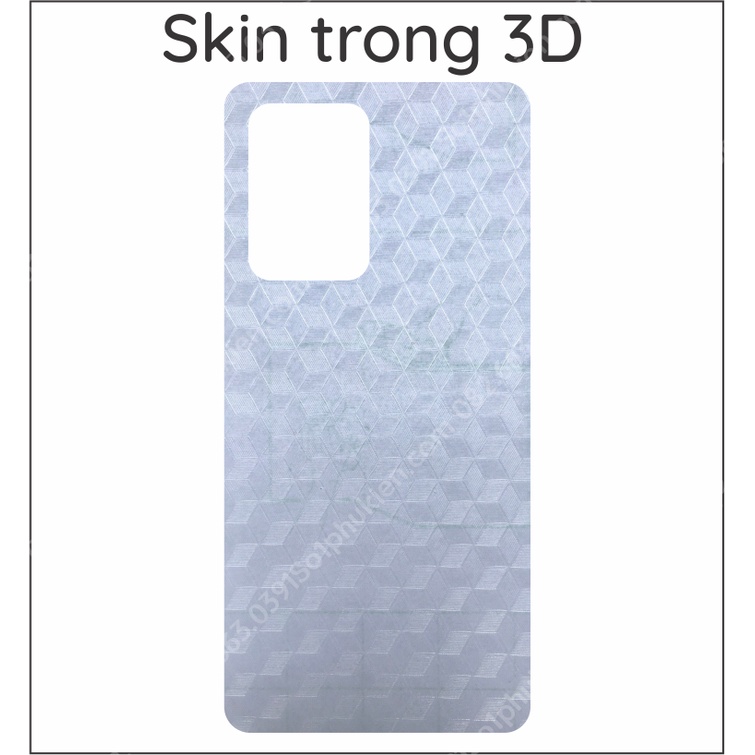 Miếng dán mặt lưng skin carbon Xiaomi Mi 11T