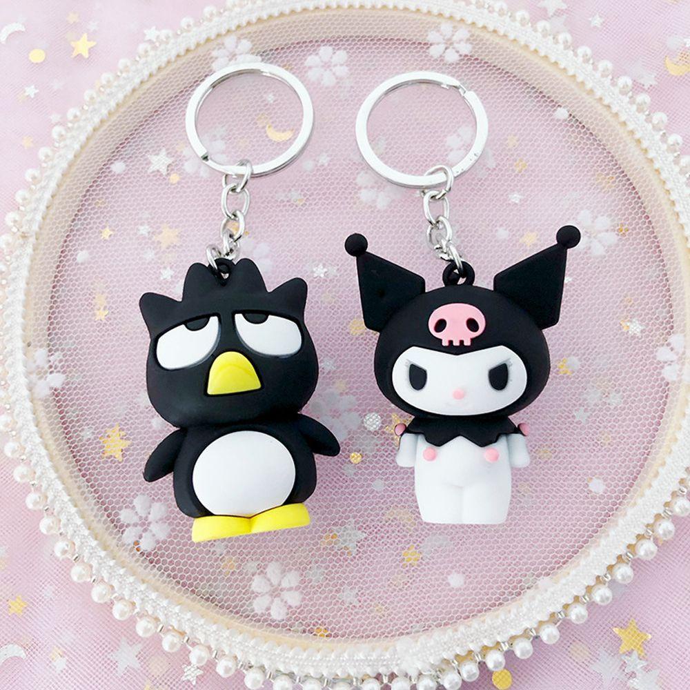 LANFY Móc Khóa Hình Nhân Vật Kuromi 3D Dễ Thương