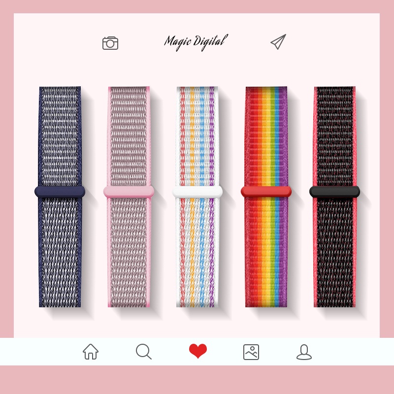 Dây Đeo Nylon Thay Thế Cho Đồng Hồ Thông Minh Realme Watch 3 / 3 Pro / 2 / 2 Pro / S