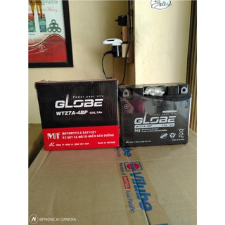 Ắc quy xe máy globe - wtz7a - 4bp