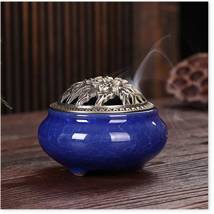 Trầm hương SALE ️Dụng cụ đốt trầm, dụng cụ xông hương tạo mùi thơm giúp không khí trong lành 6792