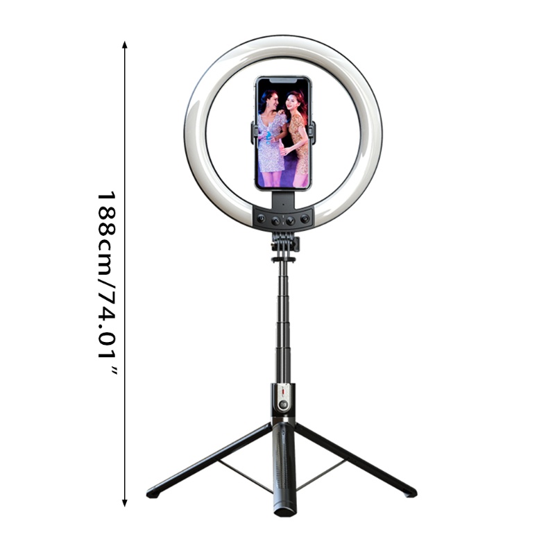 Đèn Chụp Ảnh Selfie Có Chân Tripod Nối Dài Tiện Dụng