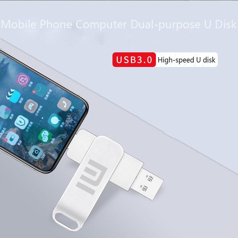 Ổ Đĩa Mềm Hai Trong Một Xiaomi Usb 3.0 256GB 512GB 1TB 2TB 4TB 8TB 10TB 16TB