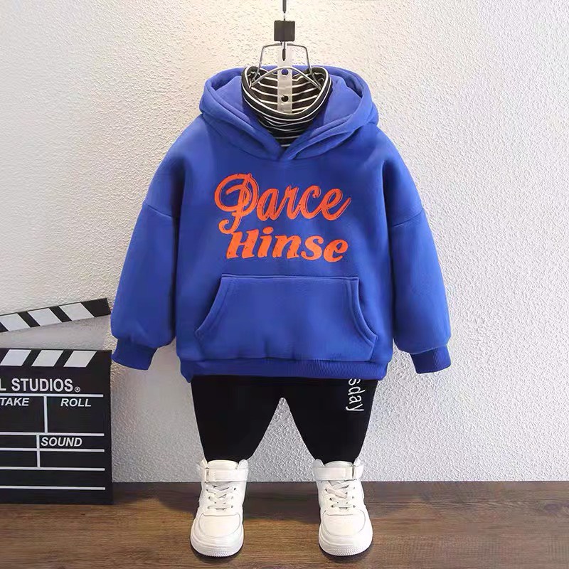 Áo khoác nỉ hoodie bé trai BABEKIDS  in chữ PARCE HINSE,thời trang thu đông dành cho trẻ em từ 4 đến 10 tuổi