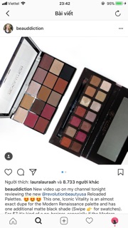 Bảng mắt Makeup Revolution