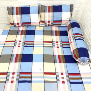 BỘ DRAP COTTON THẮNG LỢI [ 4 MÓN : 1 GA TRẢI GIƯỜNG, 2 VỎ GỐI NẰM, 1 VỎ GỐI ÔM ].