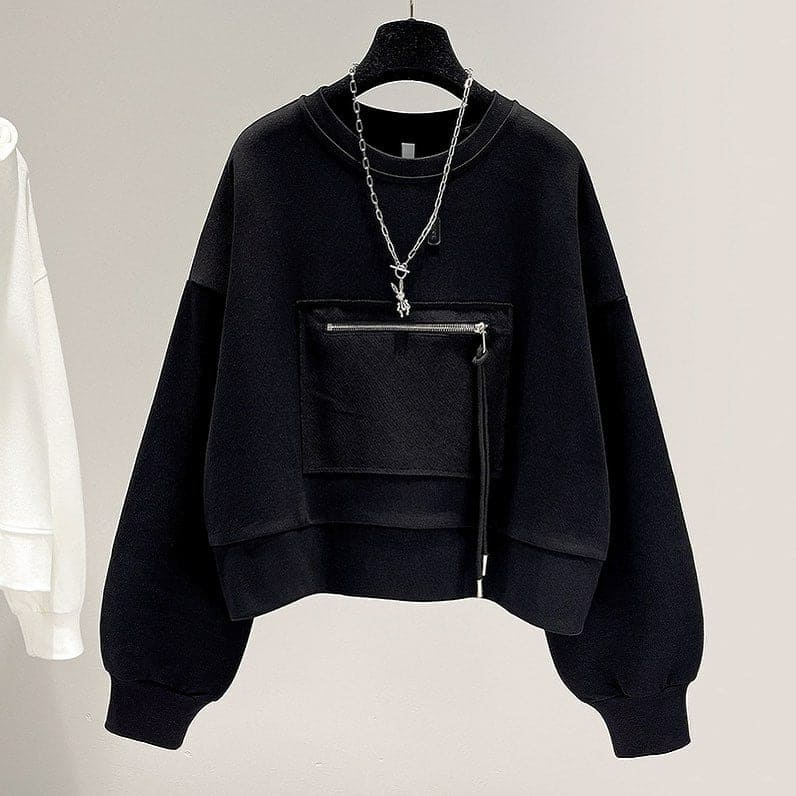 Pinas SWEATER / Áo SWEATER nữ họa tiết trái đất HOODIE / tuổi Teen / tuổi Teen