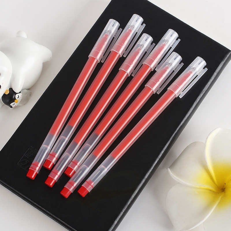 Bút Mực gel Đen Ngòi 0.5mm Cỡ Lớn Thiết Kế Đơn Giản Tiện Dụng Ruột bút gel bút mực nước